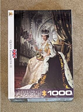 Eurographics Queen Elizabeth II 1000 piece jigsaw puzzle New